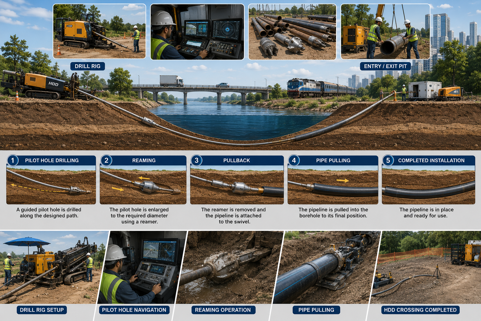Horizontal Directional Drilling (HDD)