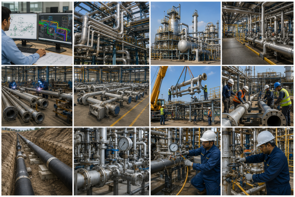 Plant AG & UG Piping